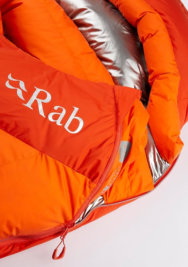 Rab Andes Infinium Down Sleeping Bag - Lightweight Windproof Mummy Sleep Sack for Climbing &amp Mountaineering