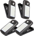 YJFWAL 4 Pack Solar Lights Outdoor 40 LED 3 Modes Clip on Lights Outdoor Solar Security Light Solar Motion Sensor Lights IP 65 Waterproof Solar Wall Lights for Backyard Garage Deck Garden Fence