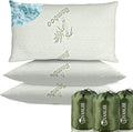 3 Pack Camping Pillow for SleepingShredded Memory Foam Travel Pillow Compact &amp Packable with Storage BagSoft CoverSmall Pillow for Backpacking Hiking Gear &amp Accessories