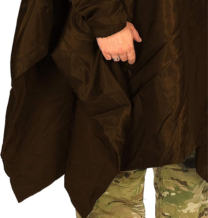 Snugpak Poncho Liner Water Repellent Lightweight Dedicated Sleeves and Hood