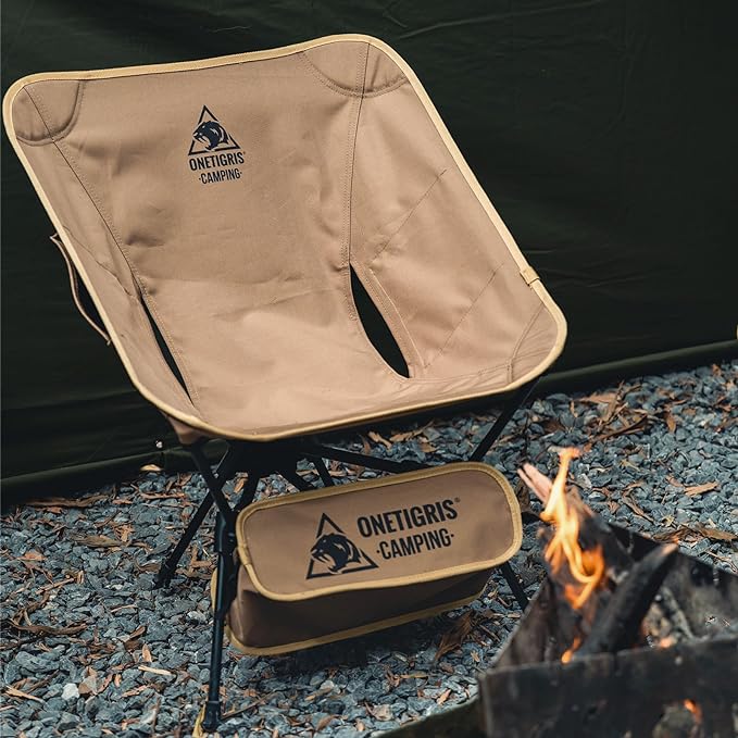 ONETIGRIS 2 Pack Tigerblade Camping Chair Lightweight Folding Backpacking Hiking Compact Portable 330 lbs Capacity
