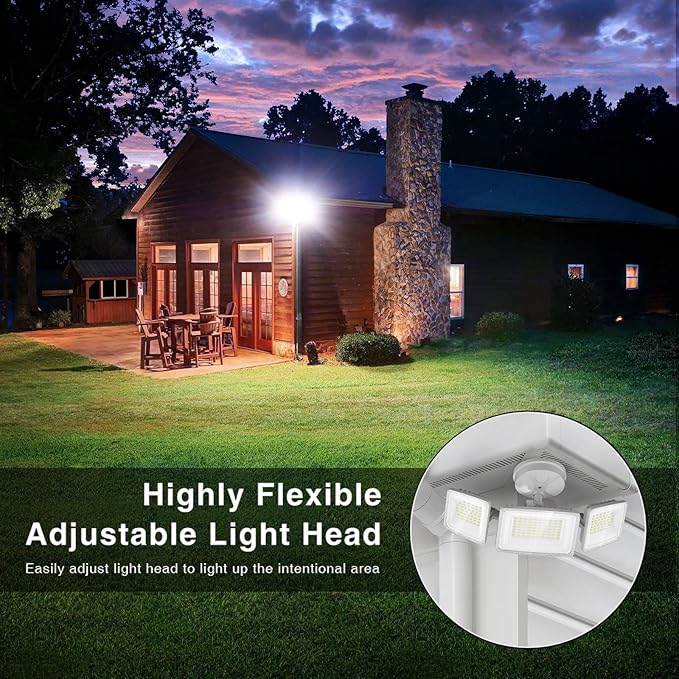 Onforu 130W LED Security Light 13000LM Outdoor Indoor Flood Light Switch Controlled IP65 Waterproof LED Exterior Floodlight 6500K White Wall Mount Security Lighting for EntrywayGarageYardEave