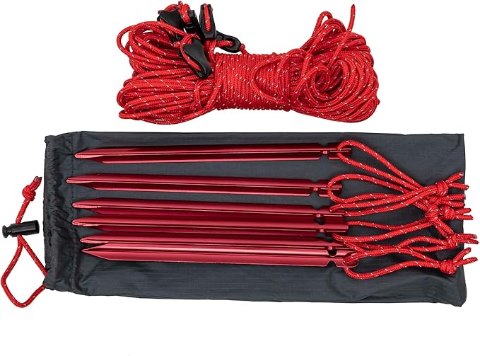ALPS Mountaineering Ultra-Light Tarp Shelter - Charcoal/Red
