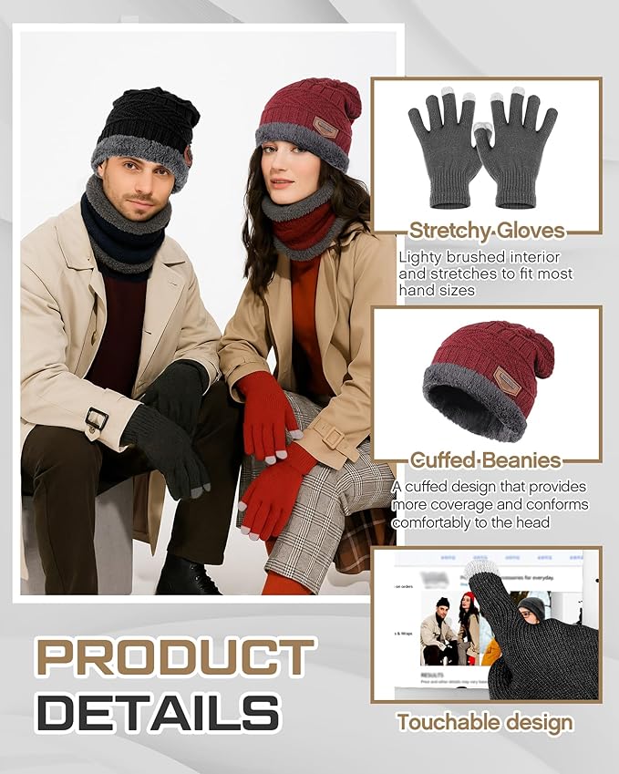 40 Pcs Bulk Sleeping Bags Adult for Homeless Sleeping Bags Cold Weather Waterproof with Winter Hats Gloves Scarves and Mittens for Camping Emergency Use