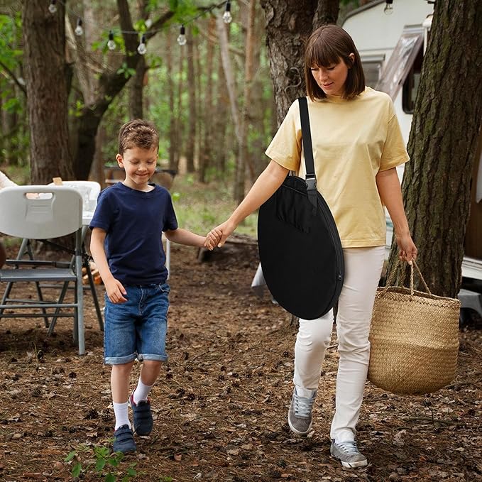 Shower Tent Carry Bag Portable Carry Bag For Privacy Shower Tent Lightweight Storage Replacement Bag For Outdoor Camping Portable Toilet Tent Pop Up Pod Changing Room (Only Bag)