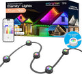 Enbrighten Vibe Eternity Permanent Outdoor Lights for House 100 Feet 72 RGBWIC LEDs Close Spacing 33lm Color Changing Christmas Eave Lighting Smart App Works with Alexa Google Home 82730