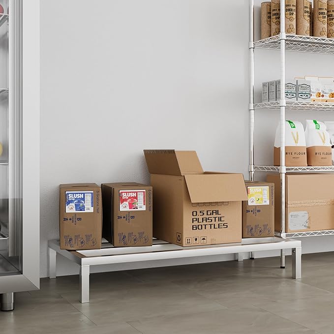 48 x 24 | 8 Off The Floor Aluminum Dunnage Rack | 1200 Lbs Capacity