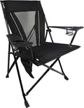 Kijaro XXL Dual Lock Portable Camping Chair - Supports Up to 400lbs - Enjoy The Outdoors in a Versatile Folding Sports &amp Outdoor Chair