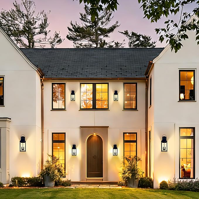 20 Dusk to Dawn Outdoor Wall Light Large Outdoor Wall Lights Exterior 2-Light Wall Sconce for House Garage Front Door