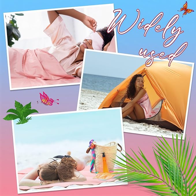 Irenare Self Tan Sleep Sack Reusable Body Self Tanners Lightweight Breathable Tanning Sleeping Sac for Bed Travel Sleeping Bag