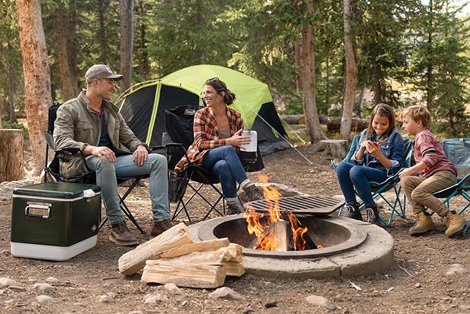 Coleman Carlsbad Dark Room Tent with Screened Porch 4/6 Person Tent Blocks 90% of Sunlight to Keep Inside Cool Weatherproof Shelter with Easy Setup Made of PFAS-Free Materials