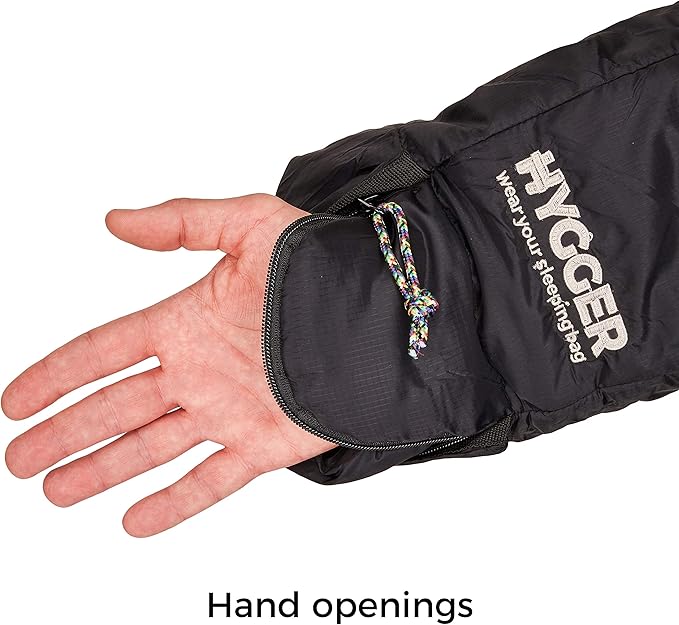 hygger – Original Sleeping Bag with Arms and Legs 3M Thinsulate Filling Makes it Warm Lightweight &amp Small in Pack Size