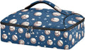 Casserole Carrier Baseball PatternInsulated Casserole Carrier for Hot or Cold Food Thermal Lunch Tote for Potluck Parties Picnic Beach Fits 9 x 13 Inches Baking Dish