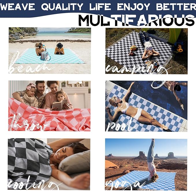 Yoga Woven Throw Blanket Lightweight Large Soft Workout Spa Hot Tub Towel Meditation Supplies Gymnastics Gear Sport Mat Cover Falsa Equipment Accessories Gym Essential Excise Stuff Gift Purple