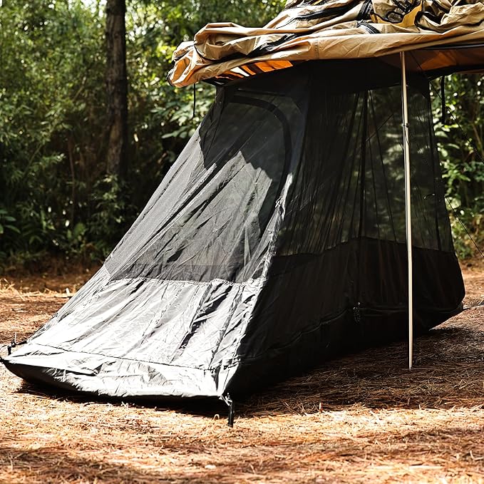 1 Person Mesh Inner with 3000mm Bath Floor for Bell-Shaped Hot Tent – Camping Hiking Hunting Fishing Waterproof Windproof Lightweight