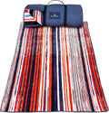 Tommy Bahama Outdoor Waterproof Picnic Blanket - Lightweight Portable Design with Carry Strap - Perfect for The Beach Park Camping Concerts and More 50 x 70