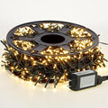 82FT 1000LED Warm White Christmas Lights Outdoor with 8 Modes IP44 Waterproof Plug in Christmas Tree Light Fairy String Lights for Christmas Patio Garden Indoor Outdoor Decor