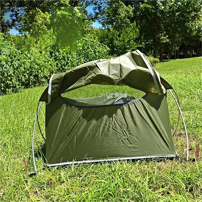 Ultralight Single-Person Bivy Tent – Waterproof 1-Man Shelter for Camping Hiking &amp Backpacking
