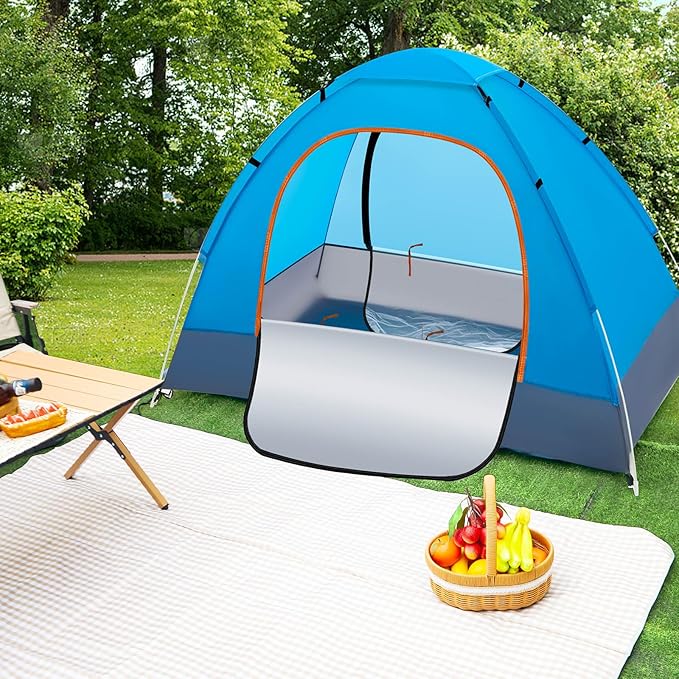 Camping Tents for Homeless Bulk 2 Person Homeless Backpacking Supplies Pop up Adult Waterproof Instant Easy Setup Tent for Hiking Outdoor Travel Camping Donation