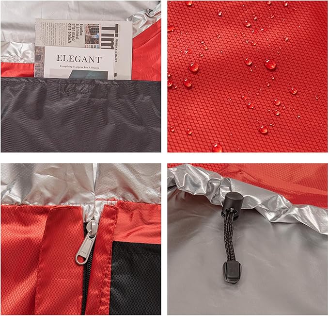 Ultralightweight Bivy Sack Ventilate Sleeping Bags - Compact Lightweight Waterproof Reusable for Adventure Camping &amp Emergency
