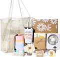 Beferr Valentines Day Beach Gifts Basket for Women 79 X 83 Beach Blanket Waterproof Sandproof Beach Mesh Tote Bags Birthday Valentine's Day Gift Baskets for Her Wife Mom Sister Grandma Friend