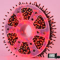 QITONG 500LED Red String Lights 165ft Christmas Lights Outdoor Waterproof with Plug in Green Wire Twinkle Fairy Lights Indoor with 8 Modes