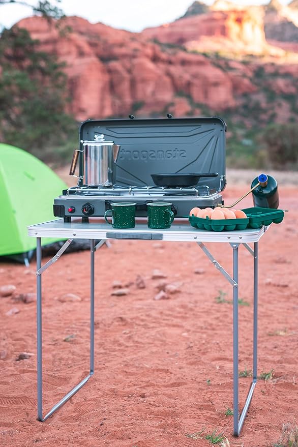 Stansport Folding Utility Camp Table 27 x 31.5 x 23.6