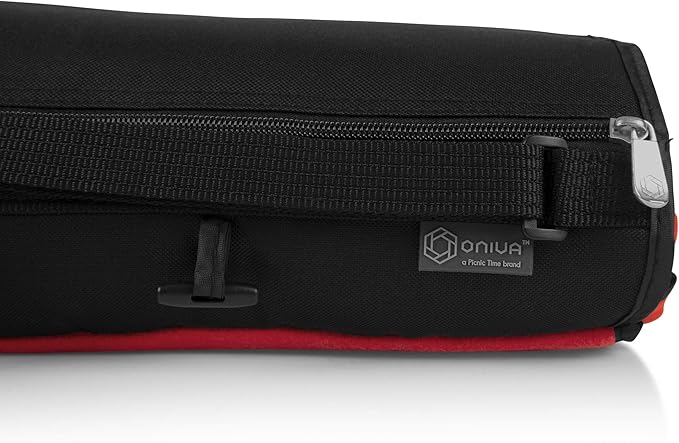 PICNIC TIME Coca-Cola Unity Buy the World a Coke Blanket Tote Picnic Blanket Folding Outdoor Beach and Camping Blanket with Carry Tote and Zipper Pocket Water Resistant Fleece (Red with Black Flap)