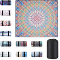 60x80 Extra Large Picnic Blankets Waterproof Sandproof Couple Outdoor Beach Blanket Foldable Grass Park Lawn Concert Mat Summer Camping Essentials Rv Travel Vacation Accessories Festival Gift