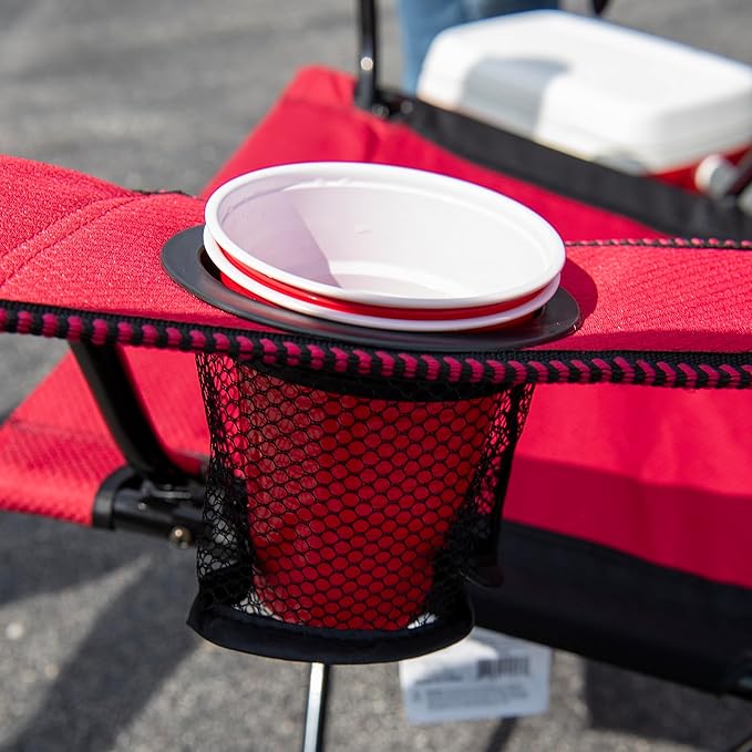 Kijaro Dual Lock Pro Sports Fan Folding Chair 26 L x 35.5 W x 37 H Arizona Cardinals