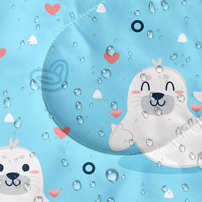 Kids Sleeping Bag for Boys GirlsCute Puppy Print-Lightweight Warm Portable Outdoor Indoor-Waterproof Cold Weather Resistant Sleeping Bag for Camping Hiking