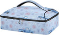 Casserole Carrier Blue TruckInsulated Casserole Carrier for Hot or Cold Food Thermal Lunch Tote for Potluck Parties Picnic Beach Fits 9 x 13 Inches Baking Dish