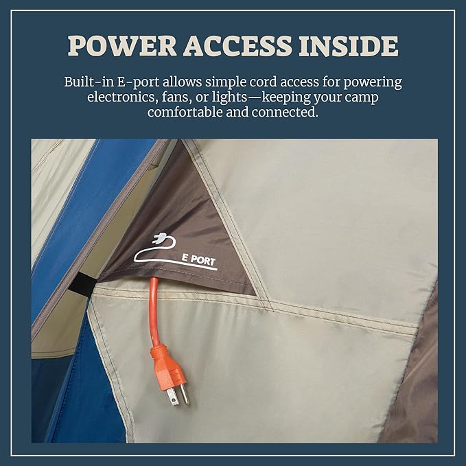 Wenzel Modified Dome Camping Tent for Car Camping Traveling Festivals and More