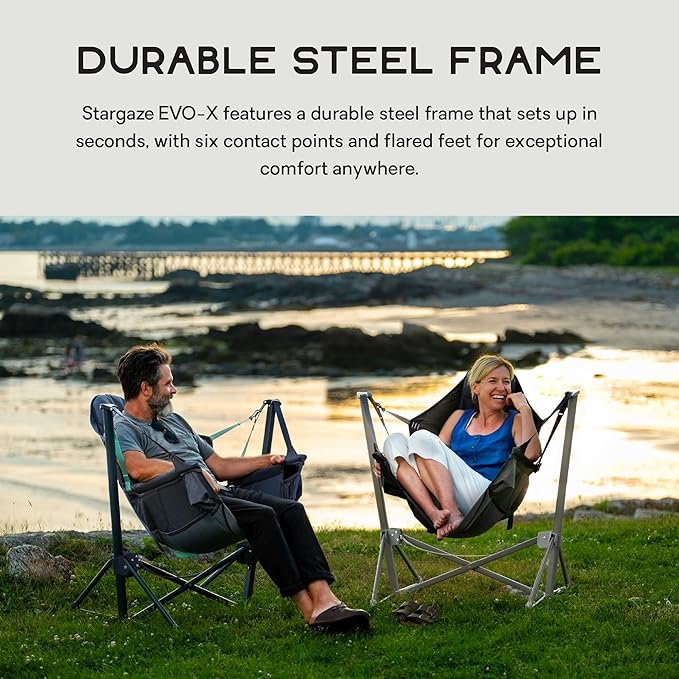 Nemo Equipment Stargaze EVO-X Folding Reclining Camp Chair - Ombre Blue - One Size
