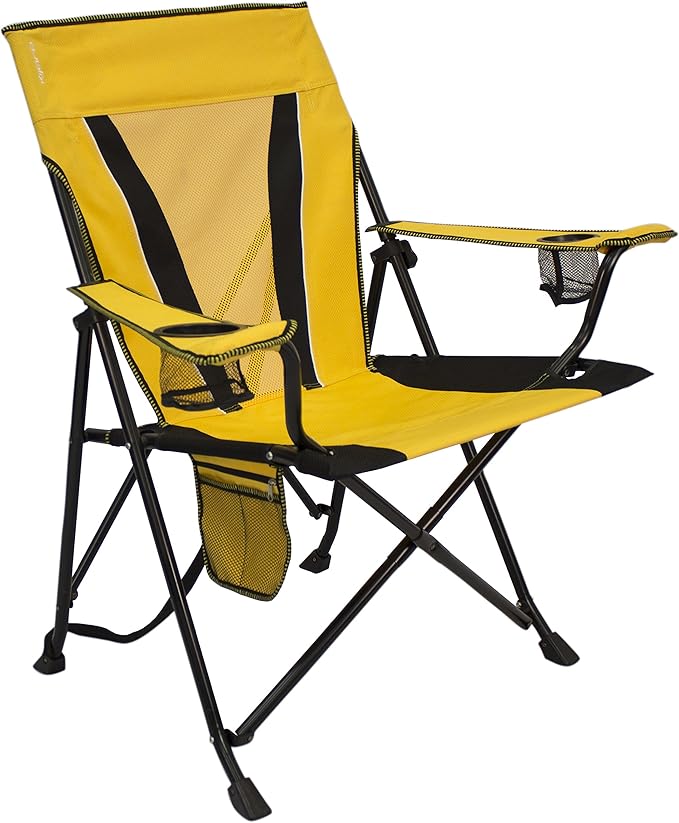 Kijaro XXL Dual Lock Portable Camping Chair - Supports Up to 400lbs - Enjoy The Outdoors in a Versatile Folding Sports &amp Outdoor Chair