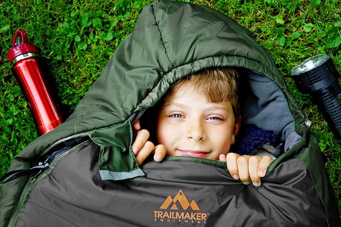10 Pack Bulk Mummy Sleeping Bags for Adults Cold Weather 0 Degree Backpacking Camping Hooded Sleeping Bags for Homeless Adults Scouts Indoors Outdoors