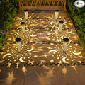 Go2garden Solar Lights Outdoor Decorative Stake Lights Waterproof with Moon Star for Patio Pathway Backyard Outside Decorations Lawn OrnamentsGarden Gifts (Copper 6pack)
