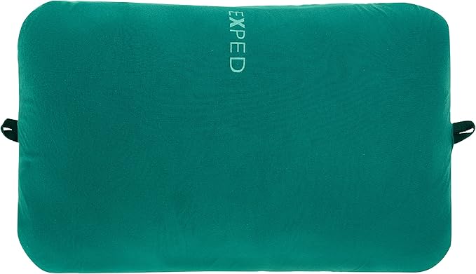 Exped Trailhead Pillow - Large Plush Memory Foam Travel &amp Camping Pillow Cypress