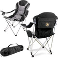 Picnic TIME NCAA Arkansas Razorbacks Reclining Camp Chair - Beach Chair for Adults - Sports Chair with Carry Bag