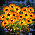 Solar Garden Lights 6 Pack 36 Solar Sunflower Lights Gifts for Mom Women Grandma Mothers Day Birthday Waterproof Solar Flower Light for Outdoor Decoration Decorative Stakes for YardLandscapePatio