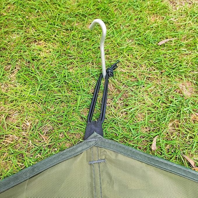 10.5x9.5 ft Tent Footprint Waterproof Camping Tarp Ultralight Mat Under Tent Moisture-Proof Ground Sheet Mat