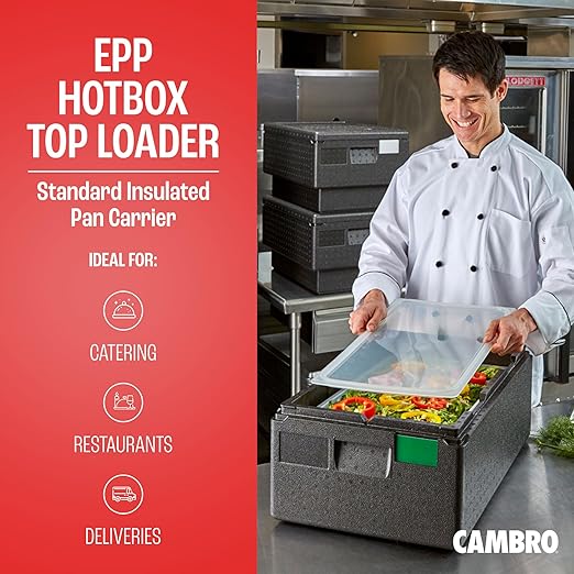 Cambro Epp160110 Cam Gobox Full-Size Top Load 6 Deep 1 Each