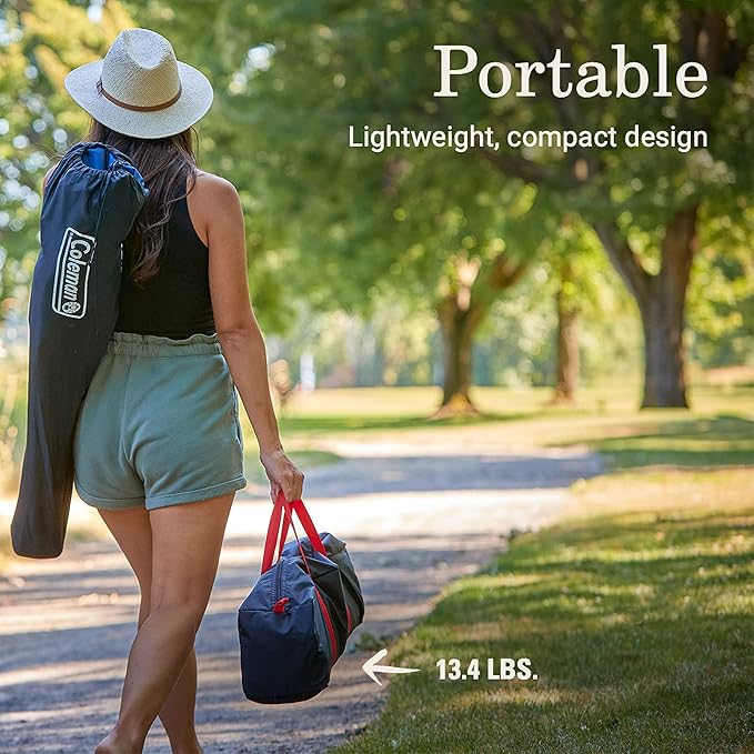 Coleman Skyshade Screen Dome Canopy Tent 8x8/10x10ft Portable Screen Shelter with Easy Setup for Bug-Free Lounging Great for Beach Yard Picnic Park Camping &amp More