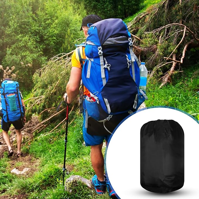 VitalCozy 24 Pcs Sleeping Bags for Adults Bulk Lightweight Waterproof Backpacking Camping Sleeping Bag with Compression Sack Portable Compact for Winter Hiking Outdoor Camping Essential