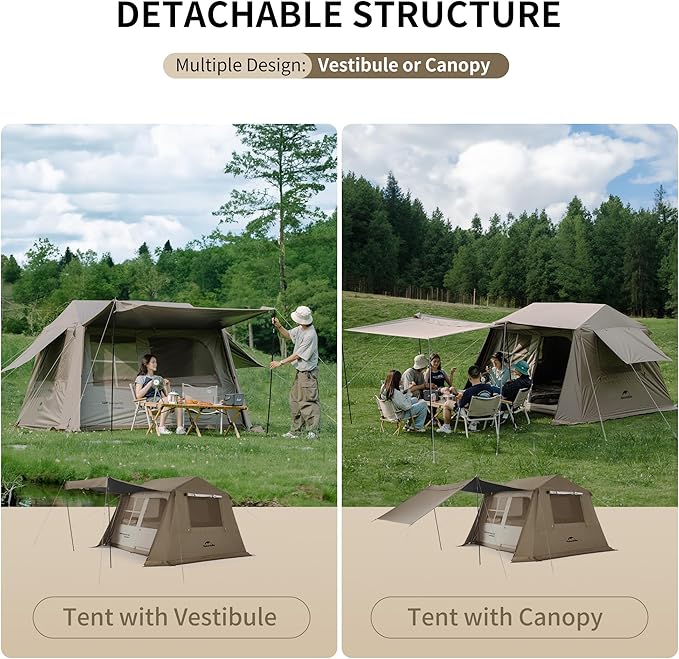 Naturehike Village 4 Person Tent and The Footprint