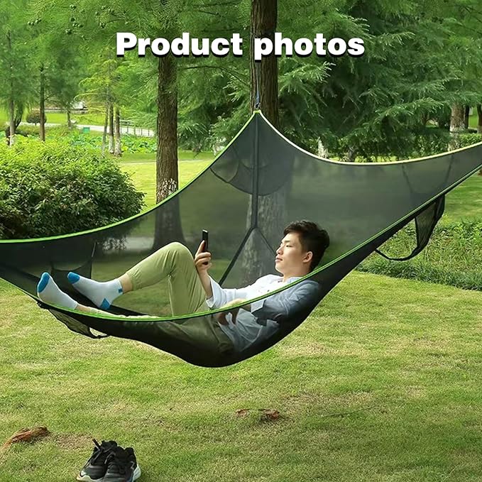 Triangle Hammock13ft Triangle Camping Hammock with 3 Ratchet Tie Down Straps and Storage Bag Max 800 LbsMulti Person Portable Hammock for Adults Kidsfor Travel Backyard Outdoor Garden Camping