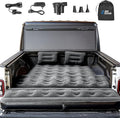 JOYTUTUS 5-5.2Ft Truck Bed Air Mattress with Removable Tailgate Extension Thickened Inflatable 5ft Compact Short Truck Beds Compatible with Tacoma&ampRanger&ampGladiator&ampColorado&ampCanyonBl