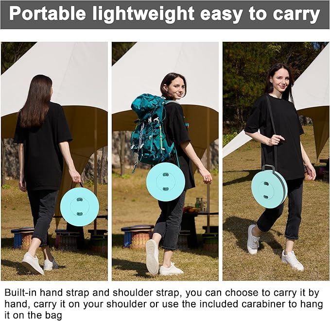 2026 Upgraded 18.1 Portable Folding Stool Collapsible Stools 600lbs Max Weight Lightweight But Sturdy Telescoping Foldable Camping Stool for Outdoor Fishing Hiking Travel BBQ