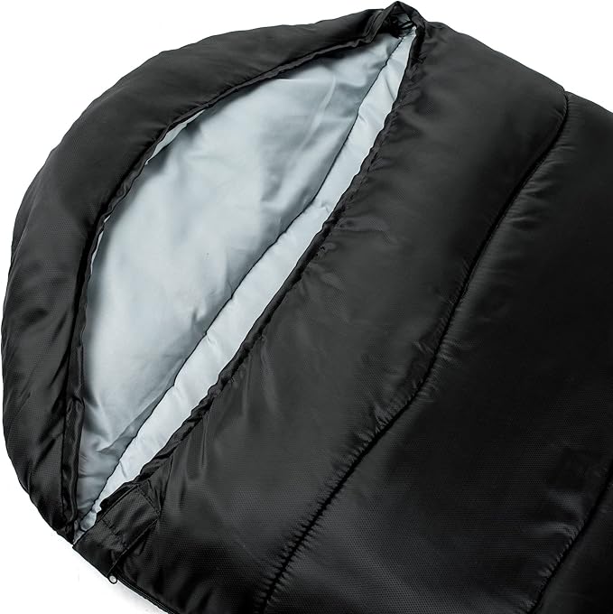 Alpine Swiss 0°C (32°F) Sleeping Bag Lightweight Waterproof with Compression Sack Adults All Seasons Camping Hiking Backpacking Travel Outdoor Indoor