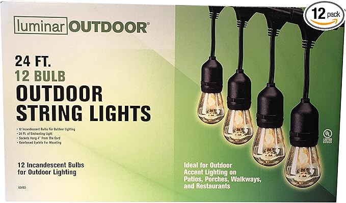 Outdoor String Lights by Luminar